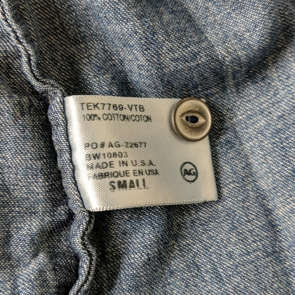 Denim Button Up - Picture 5 of 5